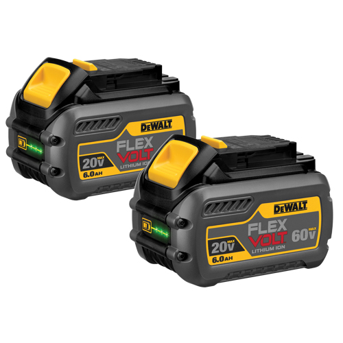 Blocs-piles FlexVolt, Lithium-ion, 60 V, 6 A Nassau Supply
