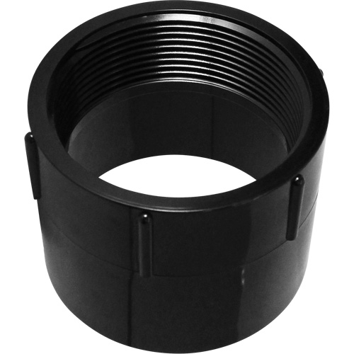 Adaptateur femelle, Noeud x FPT, 3" dia., Plastique Nassau Supply