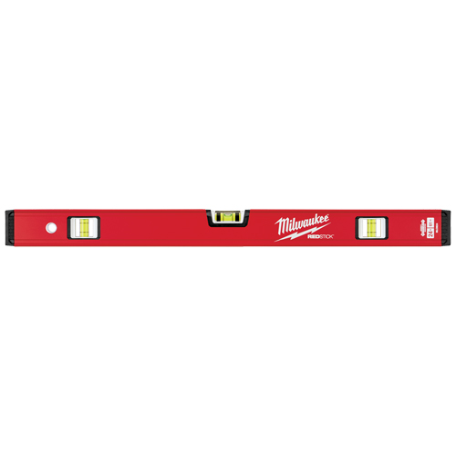 Niveau compact Redstick, Boîte, 2' lo, Acier, 3, Non magn&eacute;tique Nassau Supply