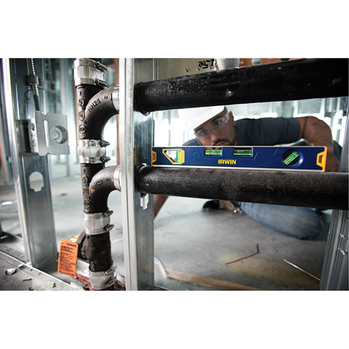 150T Series Level, Box, 12" L, Aluminum, 4, Magnetic Nassau Supply