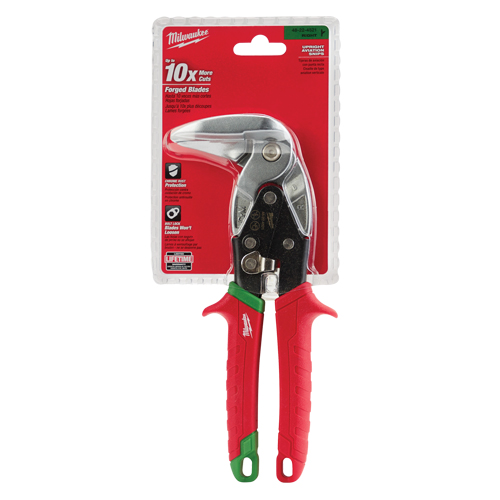 Vertical Snips, 1-3/20" Cut Length, Right Cut Nassau Supply