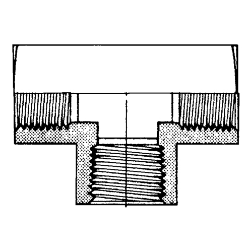 Female Pipe Tees, Brass, 1/8" Nassau Supply