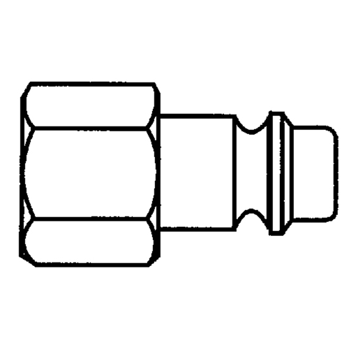 Ultraflo Interchange Plugs, 1/4" Nassau Supply