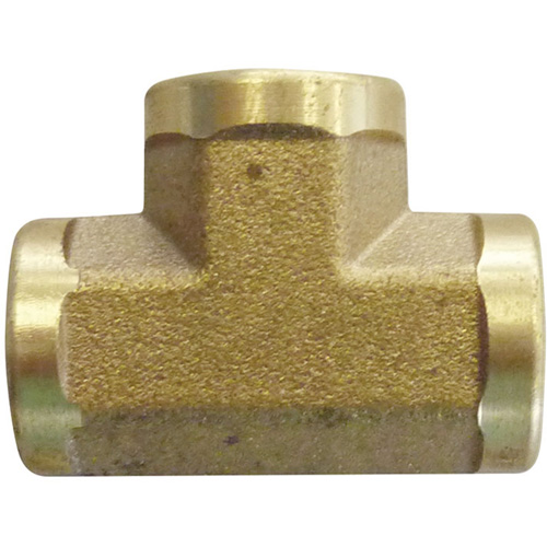 Female Pipe Tees, Brass, 3/8" Nassau Supply