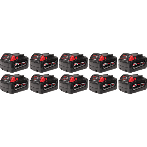 Bloc-piles M18 Redlithium, Lithium-ion, 18 V, 5 Ah Nassau Supply