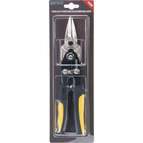 Compound Snips, 1-1/2" Cut Length, Straight Cut Nassau Supply