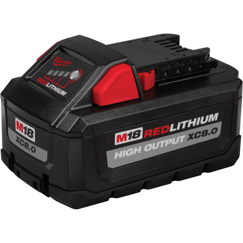 Bloc-pile M18 Redlithium High Output XC8.0, Lithium-ion, 18 V, 8,0 Ah Nassau Supply