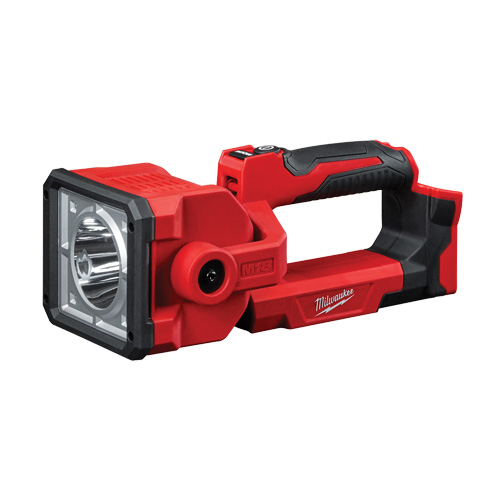 Projecteur orientable M18, DEL, 1250 lumens, 7 hres de fonctionnement, Bloc-pile Rechargeable, Plastique Nassau Supply