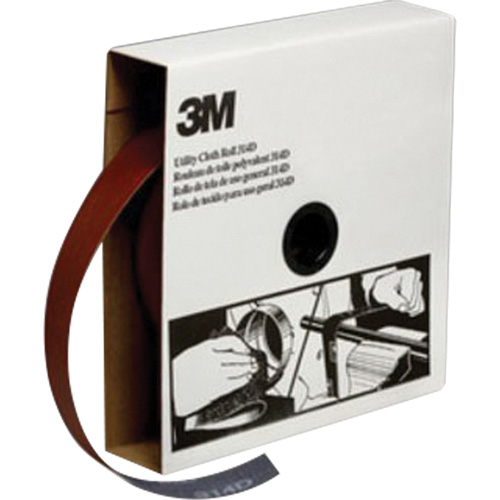 Utility Roll, Aluminum Oxide, 1-1/2" W x 150' L, P400 Grit Nassau Supply