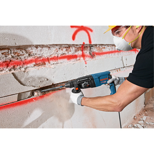 Marteau rotatif SDS-Plus Bulldog Xtreme, 3/16"-5/8", 8 A, 0-5100 Coups/min, 0-1300 Tr/min, 2 lb-pi. Nassau Supply