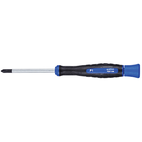 Phillips Precision Screwdriver, #00, 5" L, Cushion Grip Handle Nassau Supply