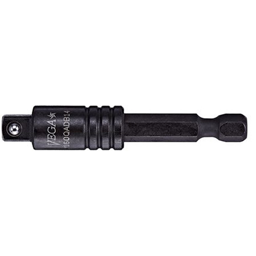 Adaptateur et rallonge pour douille &agrave; d&eacute;clenchement rapide, 1/4" Prise, Dimension m&acirc;le 1/4", Sph&eacute;rique, 3" lo Nassau Supply