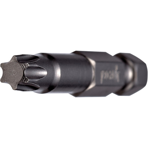 Power Bit, Torx, T-10 Tip, 1/4" Drive Size, 2" Length Nassau Supply