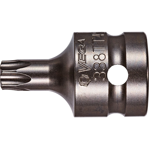 Socket Bit, Torx&reg; Tamper, 30 x 1-1/2" L, 1/2" Drive Nassau Supply