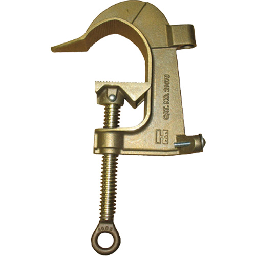 Pince de mise &agrave; la terre &agrave; t&ecirc;te en C en bronze, Capacit&eacute; de 2-7/8" (73 mm) Nassau Supply