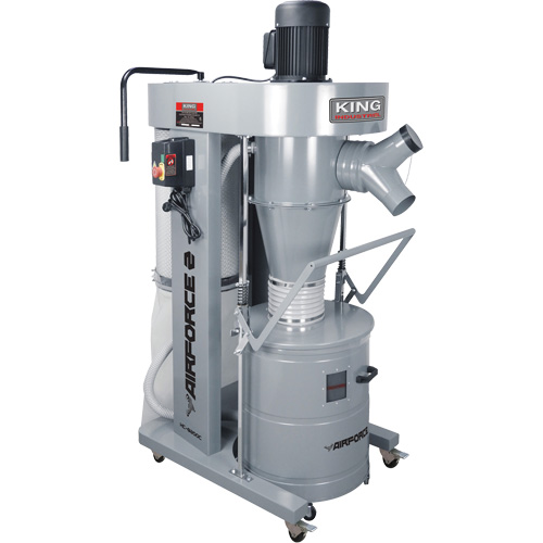 Cyclone Dust Collector, 26" x 47" x 70" Nassau Supply