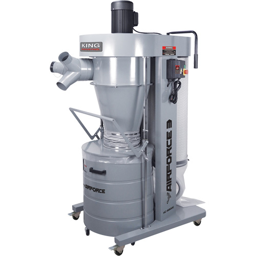 Cyclone Dust Collector, 32" x 40" x 82" Nassau Supply