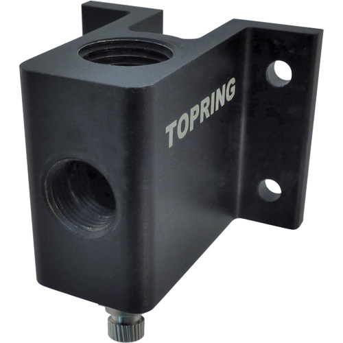 Collecteur pour conduite d'air compress&eacute; avec drain Nassau Supply
