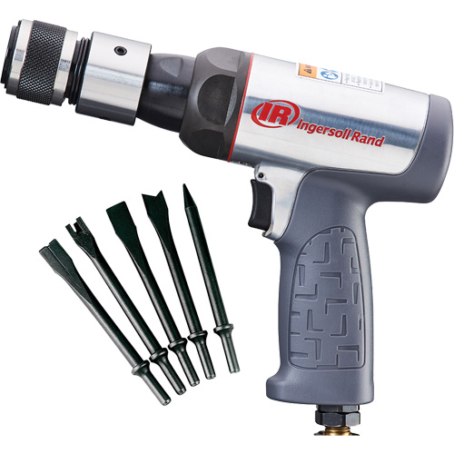 Ensemble de marteau pneumatique, 24,1 pi³/min, 1/4" NPT, 3500 coups/min, 3/4" x 2-1/2" (19 mm x 89 mm) Nassau Supply