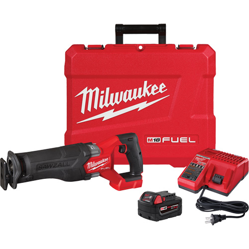 M18 Fuel Sawzall&reg; Reciprocating Saw Kit, 18 V, Lithium-Ion Battery, 3000 SPM Nassau Supply
