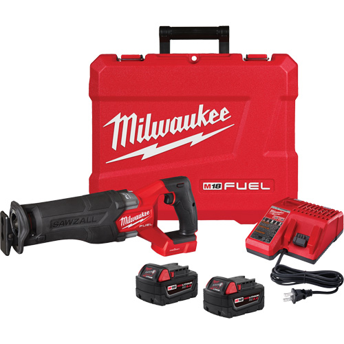 Trousse de scie alternative M18 Fuel Sawzall, 18 V, Lithium-ion Bloc-pile, 3000 coups/min Nassau Supply