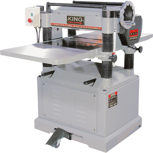 Planer with Spiral Cutterhead, 56-1/2" W x 40" L x 42" H, 5000 RPM No Load Speed Nassau Supply
