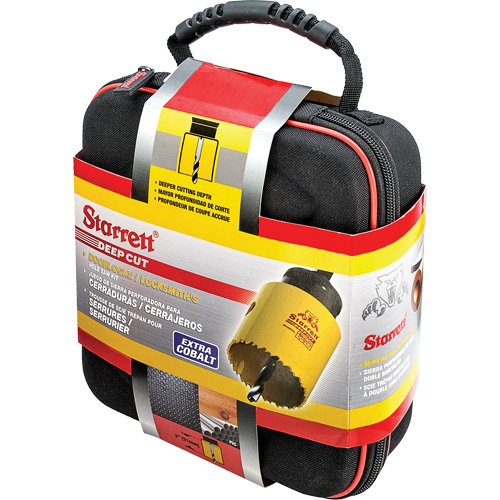 Deep Cut Hole Saw Kit, 9 Pieces Nassau Supply