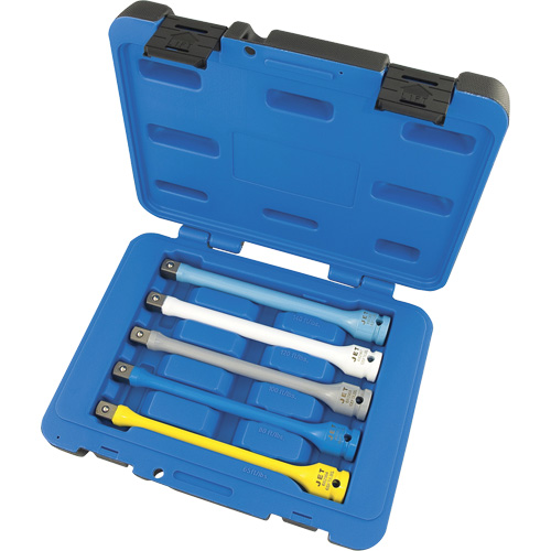 JTLE-5S Jeu de rallonges limiteurs de couple pour cl&eacute; &agrave; chocs, Prise 1/2", Couple de 65 lb-pi/80 lb-pi/100 lb-pi/120 lb-pi/140 lb-pi, Multiple Nassau Supply