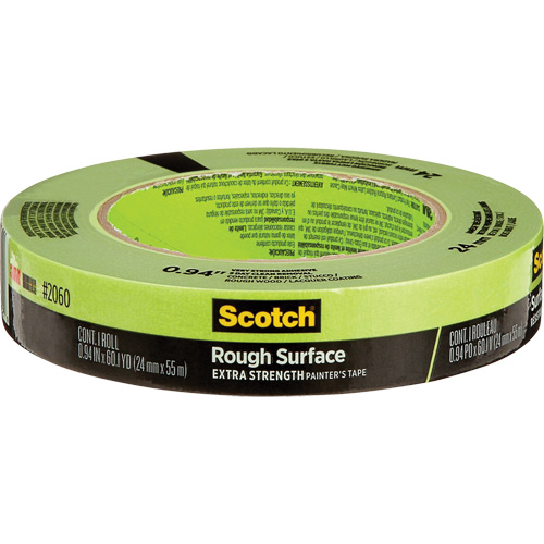 Ruban pour peintres pour surfaces rugueuses 2060 Scotch, 24 mm (1") x 55 m (180'), Vert Nassau Supply