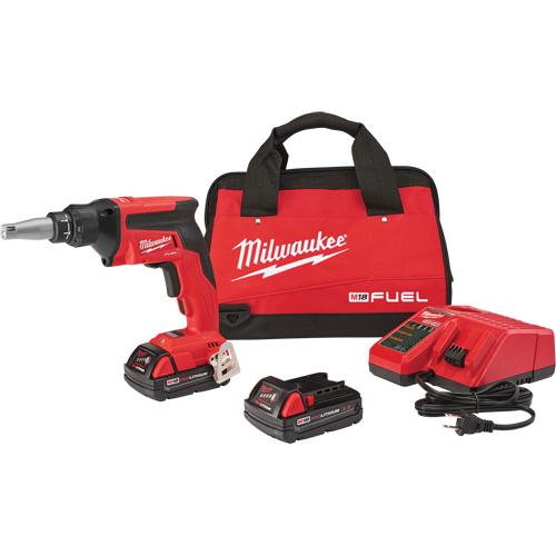 Ensemble de visseuse compacte pour cloisons s&egrave;ches M18 Fuel Nassau Supply
