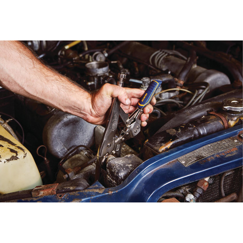 Vise-Grip&reg; Fast Release 10CR Locking Pliers, 10" Length, Curved Jaw Nassau Supply