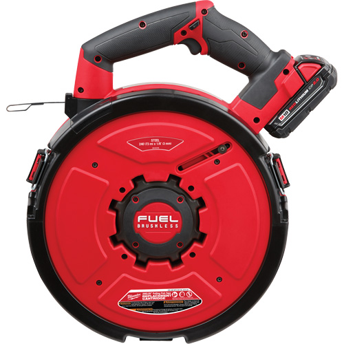 Ensemble de ruban de tirage en acier M18 Fuel Angler de 240 pi Nassau Supply