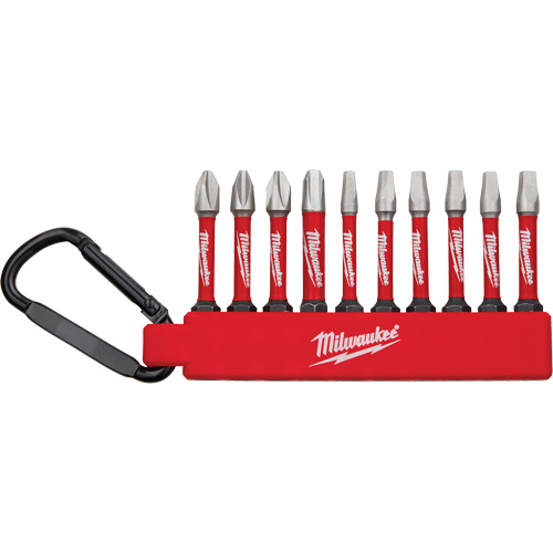 Jeu dembouts Phillips et carr&eacute;s pour tournevis &agrave; chocs Shockwave Nassau Supply