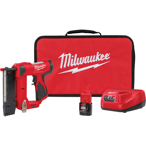 Trousse de cloueuse pour clous de calibre 23 M12, 12 V, Lithium-ion Nassau Supply