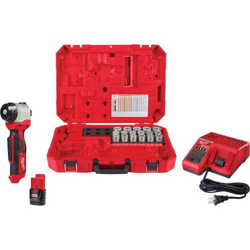 M12 Cable Stripper Kit with 17 Cu THHN/XHHW Bushings Nassau Supply