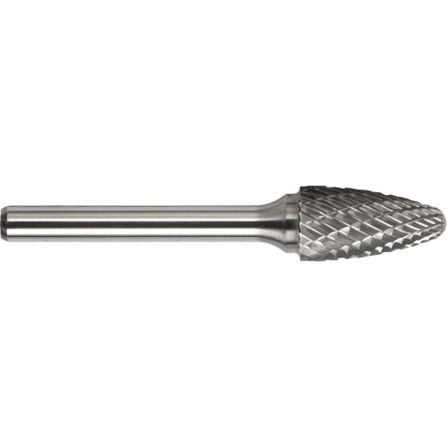 Fraise arboriforme &agrave; embout sph&eacute;rique &agrave; simple coupe Drillco, SF-42L2 Nassau Supply