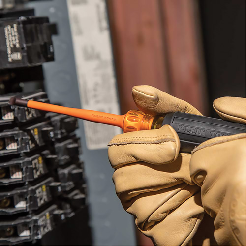 Slim-Tip Insulated Screwdriver Set, 1000 V, 6 Pcs Nassau Supply