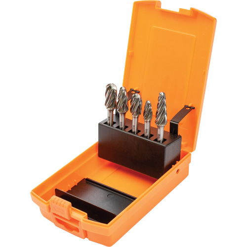 Alu-Cut Carbide Burr Kit, 5 Pieces Nassau Supply