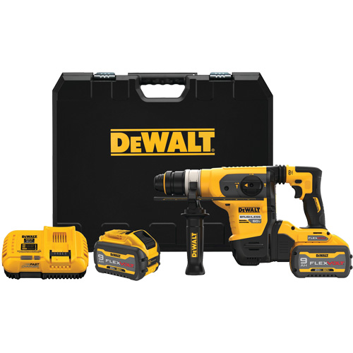 Trousse de marteau perforateur &agrave; moteur sans balai sans fil Max* XR SDS Plus, 60 V, 1-1/4", 725/0-725 tr/min Nassau Supply