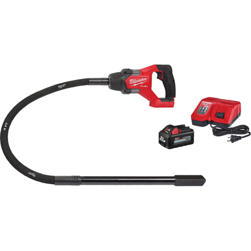 Ensemble &agrave; aiguille vibrante 4' M18 Fuel pour b&eacute;ton Nassau Supply