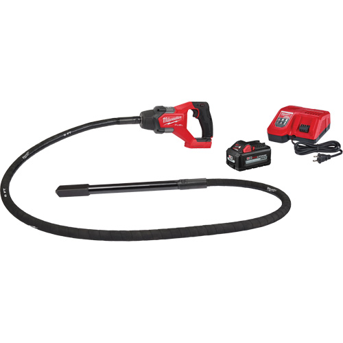 Ensemble &agrave; aiguille vibrante 8' M18 Fuel pour b&eacute;ton Nassau Supply