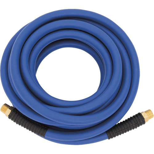 AH3825HY Hybrid Hose, Air, Polymer, 3/8" dia. x 25', 300 psi, 1/4 NPT Nassau Supply