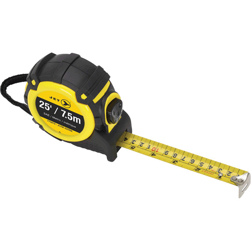 JLTM-425SM Tape Measures, 1" x 25', Metric & Imperial Graduations Nassau Supply