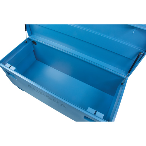 Jobsite Tool Box, 48" x 24" x 27-3/5", Steel, Blue Nassau Supply