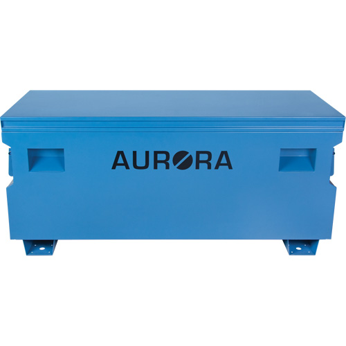 Jobsite Tool Box, 60" x 24" x 27-1/2", Steel, Blue Nassau Supply