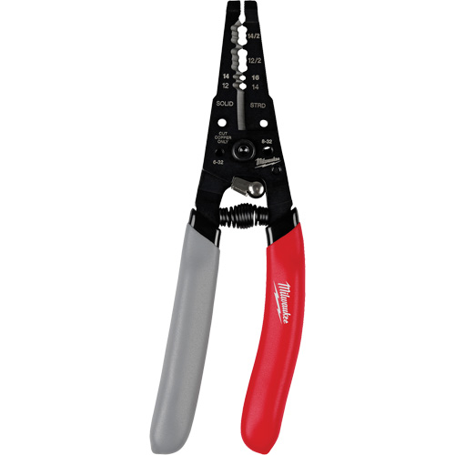 Non-Metallic Dipped Grip Wire Stripper & Cutter Nassau Supply