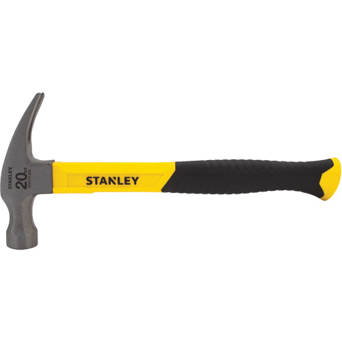 Rip Claw Hammer, 20 oz., Fibreglass Handle, 12-3/4" L Nassau Supply