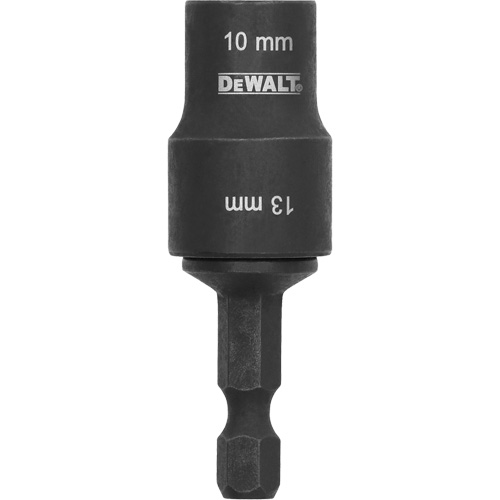 Tourne-&eacute;crou &agrave; double embout d&eacute;tachable FLEXTORQ, 13 mm prise, 4-4/5" lo, Magn&eacute;tique Nassau Supply