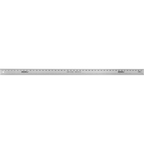 Aluminum Inch/Metric Straight Edge, 48" L, 2" W Nassau Supply