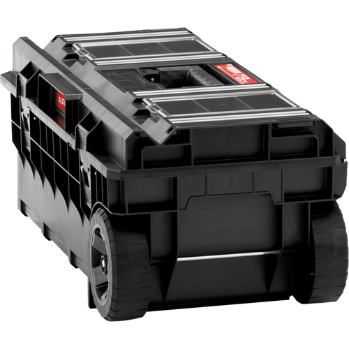 Arx Long Rolling Tool Chest, 31-1/5" x 15-1/5" x 12-7/10", Black Nassau Supply